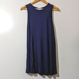 BLQ Basiq Jersey Swing Mini Dress Blue Size 0